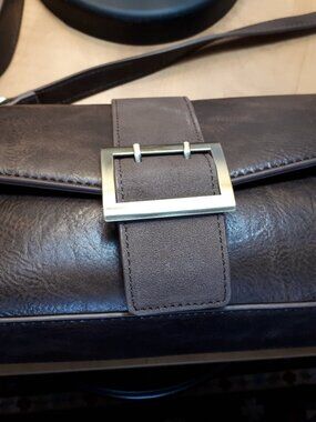 Brown purse by Espe - Comes with Two straps (one skinny & one wide)
